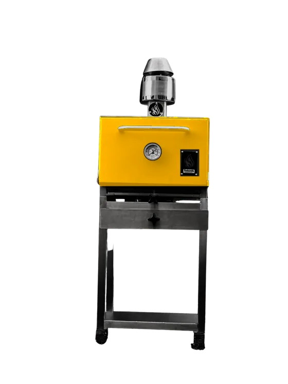 Horno T-H Totonik con cubierta amarillo lamex